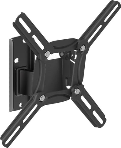 Barkan - Muurbeugel 13 inch - 39 inch/33cm - 99cm Draaibaar + Kantelbaar Vlak/Gebogen TV