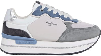 Pepe Jeans Rusper Glitter Schoenen Grijs EU 37 Vrouw