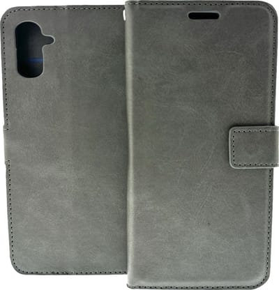 Bookcase Geschikt voor: Apple iPhone 16 - Grijs - portemonnee hoesje - ZT Accessoires