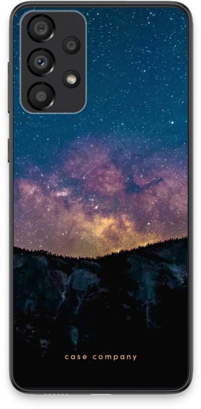 Case Company® - Hoesje geschikt voor Samsung Galaxy A33 5G hoesje - Travel to space - Soft Cover Telefoonhoesje - Bescherming aan alle Kanten en Schermrand
