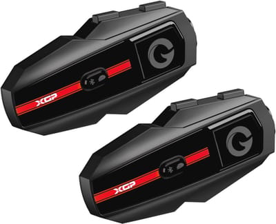 Bluetooth Motorheadset met muziek delen - IP67 waterdicht communicatiesysteem voor twee personen