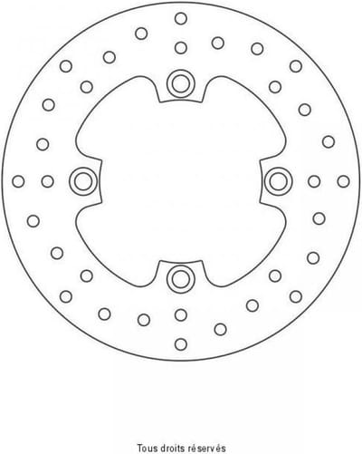 achterremschijf sifam voor kawasaki 900 zx-9 r ninja 1998 tot 2003 Ø220x100x5mm / ar nieuw