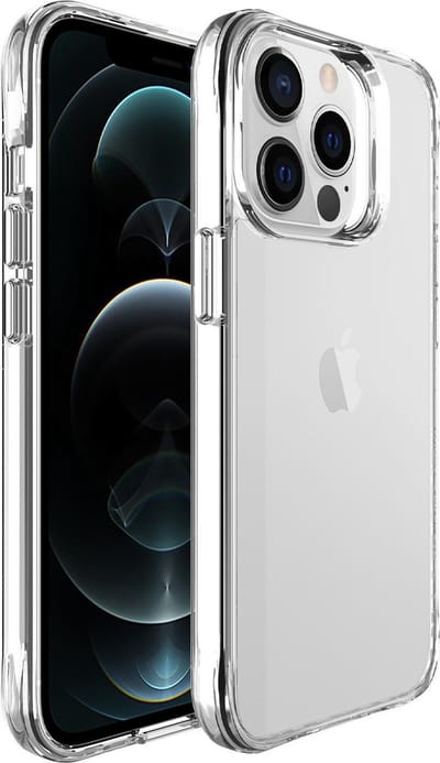 Hoesje Geschikt voor iPhone 13 Pro Max - iPhone 13 Pro Max Hoes TPU Transparant Siliconen Case