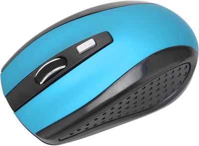 Draadloze Muismat voor Computer en Laptop, 2.4GHz, Mini Formaat, 3 Instelbare DPI-niveaus, Compatibel met Meerdere Apparaten, Ergonomisch Ontwerp