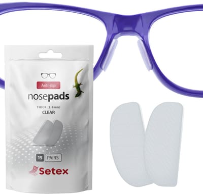 Setex anti-slip neuspad dik 1.8mm | transparant | 15 paar