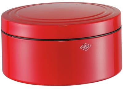WESCO Classic Line Gebaksdoos met Deksel | 4 Liter | Metaal - Rood | Koekjesdoos