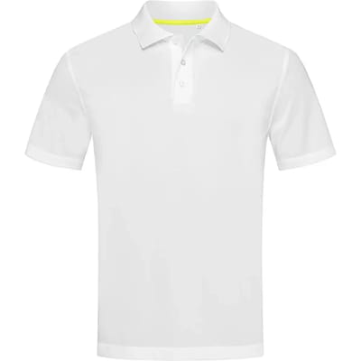 Stedman - Active 140 Polo - White maat S