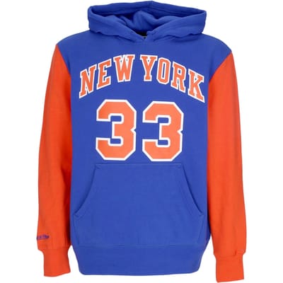 Herenhoodie Nba Fashion Fleecehoodie 1996 No 33 Patrick Ewing Hardwood Classics Neykni