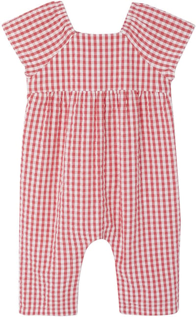 Vertbaudet Meisjes jumpsuit met vlindermouwen