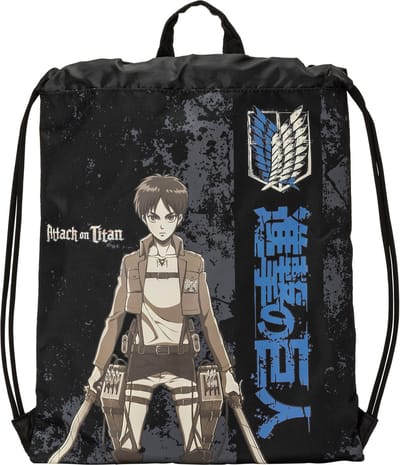 Comix Gymbag Attack on Titan - 42 x 34 cm - Polyester