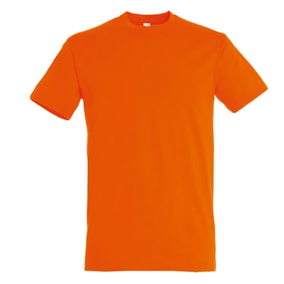 SOLS Heren Regent T-Shirt met korte mouwen (Oranje)
