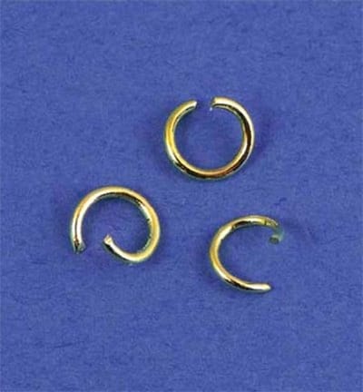 Split Ring, 5mm, Gold 50pcs