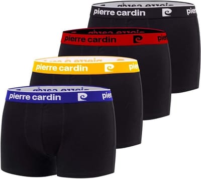 Pierre Cardin – Heren Boxershorts 4-Pack Multicolor maat L