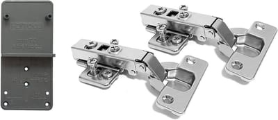 Soft Close Scharnieren 35mm met Hydraulische Demper voor Keuken- en Meubeldeuren - Automatische Hinge, Europese Type, Verpakking van 2 Stuks
