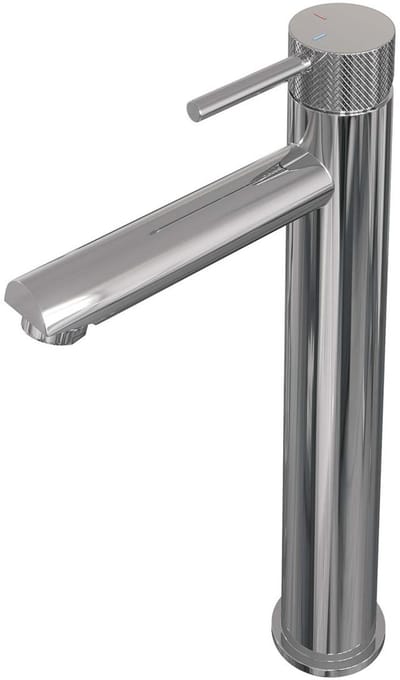 Brauer Chrome Carving Verhoogde Opbouw Wastafelmengkraan Model A Chroom