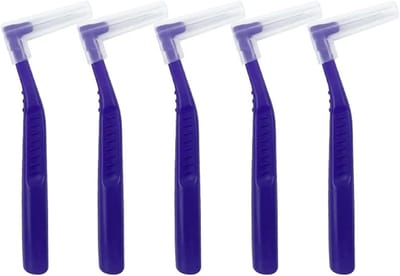 Interdentale Borstels - Tandenstokers - Mondhygiëne Verbeteren - Ergonomische Handgreep - 5 Stuks - Niet gespecificeerd