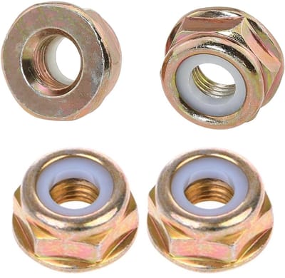 4 x moer M10 x 1,25, universele M10 x 1,25 moer links reservemoer, borstel, grastrimmer, accessoires voor bosmaaier, trimmer