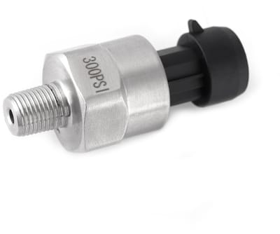 Dailygoods- Druksensor 30-500 psi Nauwkeurigheid - Roestvrijstalen Transducersensor - 1/8 NPT Draad - Voor Olie/Brandstof/Gas/Water - Lichtgewicht en Handig te Installeren - Druktransducer