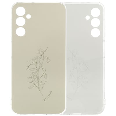 imoshion Hoesje - Geschikt voor Samsung Galaxy A25 (5G) - Design hoesje verpakking - Floral Green