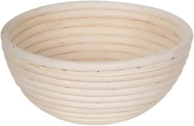 Broodrijsmand Rotan - Deegmand Ovaal - Brood Bakken - Professioneel Resultaat - 18x9CM - Houtkleur