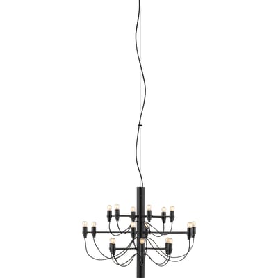 Flos 2097/18 Clear Bulbs Hanglamp - zwart