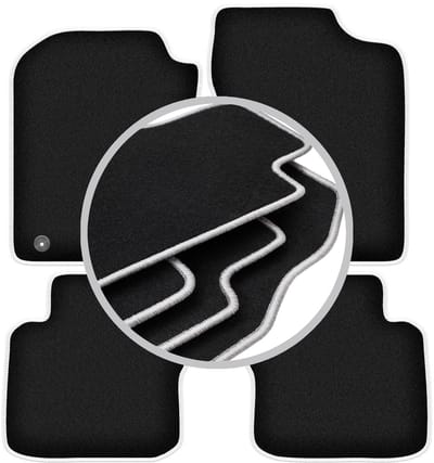 CARLUX-SILVER automatten voor: Daihatsu Cuore VII L276 hatchback (2007-)