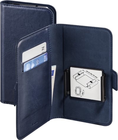 Hama Booklet Smart Move maat L (4.0-4.5") blauw