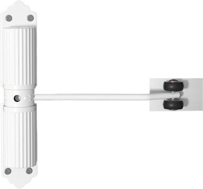 Veiligheidsveer - Deursluiter - Deur Dicht - Dubbele Veer - 20-40 kg - Wit