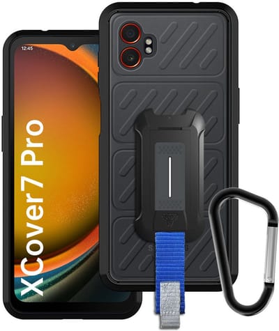 Armor X BX-Series Robuust Hoesje Zwart Geschikt voor Samsung Galaxy Xcover 7 Pro