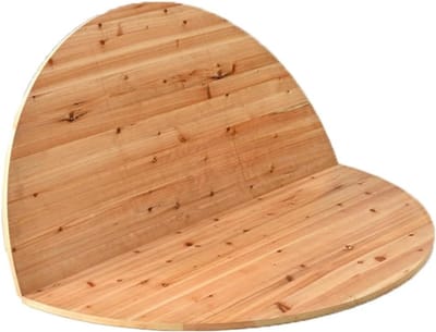Rond Tafelblad - Houten Blad - Eettafel Maken - Massief Hout - 140 Cm Diameter - Natuurlijk