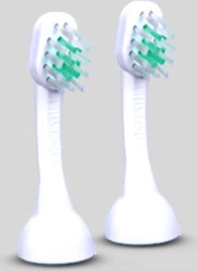 Emmi-Pet opzetborstel S2, 2 kleine borstels