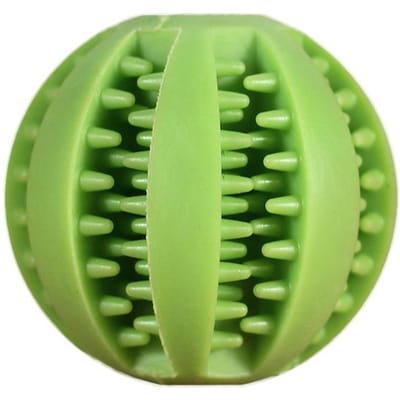 Speelgoed voor honden Rubberen hondenbal voor puppy's Grappig hondenspeelgoed voor puppy's Grote honden Gebitsreiniging Snackbal Speelgoed voor huisdierenproducten S  5CM