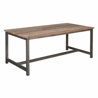 Tower Living - Venetie eettafel - 140 cm - bruin