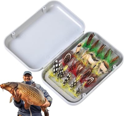 Vliegen Aas Set - Kunstaas Vissen - Forel Vangen - Natuurlijke Simulatie - 100 Stuks - Multicolor