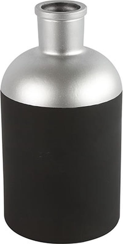 Countryfield Fles Madelon glas L14B14H26CM zwart