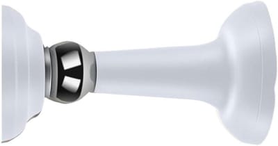 Magnetische Deurstopper - Deurhouder Deurvanger - Voorkom Deurklappen - Sterke Magneet - 10 x 5 x 5 cm - Wit