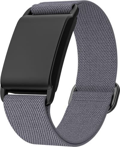 Stravo Verstelbare Nylon Sport Loop bandje met Schuifgesp geschikt voor Whoop 4.0/Whoop 3.0 – Ademend & Duurzaam Beschermhoes, Perfect voor Fitness - Grijs(Gray) - Smartwatchbandje - Whoop 4.0/3.0 Bandje