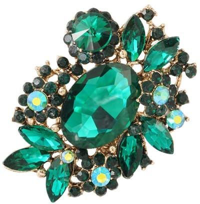 Classy broche - Dames broche - Gouden broche - Sierbroche - Goudlief