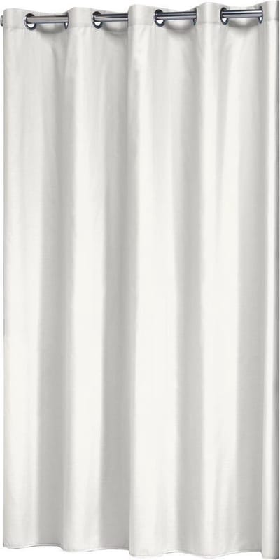 Sealskin Coloris Douchegordijn 180x200 cm - Polyester / Katoen - Wit