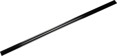 QAZQA Afdekplaat 1-fase rail zwart 87 cm
