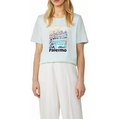 s.Oliver  T-shirts Mint Taglia: 38 | Maglie Sportivi Outlet | Donna | Ciano