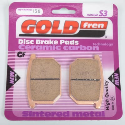 Gold Fren remblok voor Suzuki 1000 GSX SZ Katana 1982 AVG/AVD nieuw