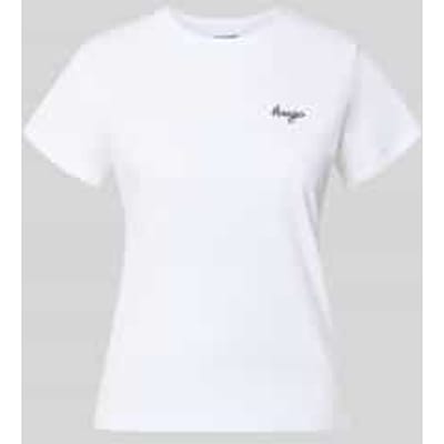 Regular fit t-shirt van puur katoen model 'Damatee_B'