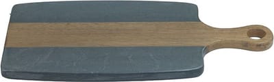 Fugurato Marmeren Snijplank - Zwart/Hout