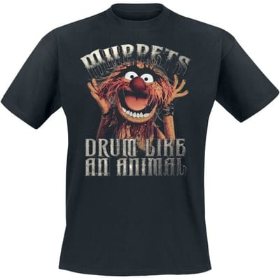 Die Muppets T-shirt - World Tour - M tot 5XL - voor Mannen - zwart