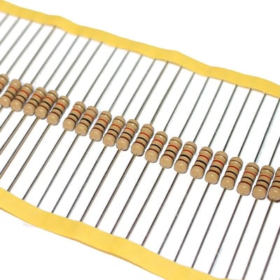 Koolstofweerstand - Weerstand 47 ohm - Elektronica Reparatie - 2 Watt Vermogen - 10 stuks - Niet gespecificeerd