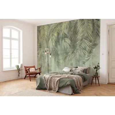Komar Fotobehang Palmbladeren - Groen - 2,50m X 350cm