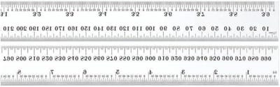 Precisie Liniaal - Meetlat Staal - Nauwkeurig Meten - Gehard Staal - 1000 mm - Zilver