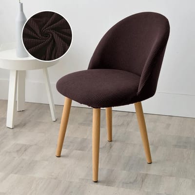 1 /2 /4 /6 stuks eendenbek stoelhoes polar fleece fauteuilhoezen nieuwe stijl elastische Scandinavische stoelhoes voor keuken hotel thuis 4 Pieces