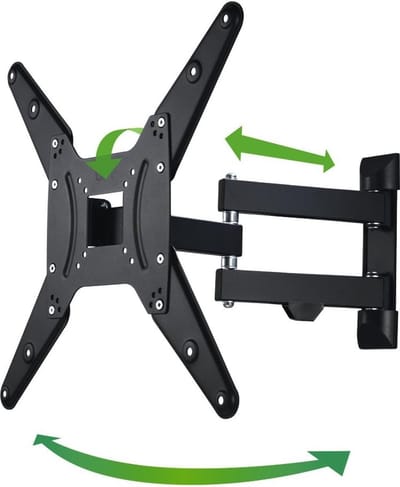 TV Muurbeugel, TV Beugel / TV Wall Bracket, Tiltable TV Bracket - LCD, OLED, Plasma Flat &Curved / BESPAAR RUIMTE 32-65 inch